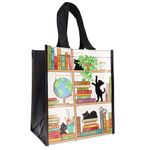 Kiub - Sac cabas en plastique recycle bug art chatons bibli