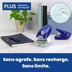 Agrafeuse sans agrafe