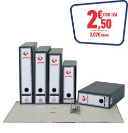 ARCHIVADOR ECOCLASIC A4 PAL.65 S/RAD.