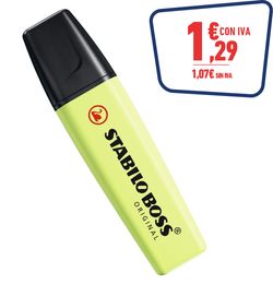 STABILO BOSS ORIGINAL AMARILLO