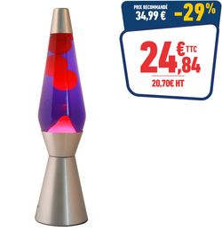 LAMPE LAVE 10,2 x 40 cm