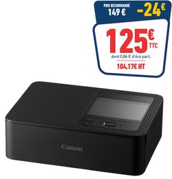 IMPRIMANTE PHOTO CANON SELPHY CP1500 NOIRE