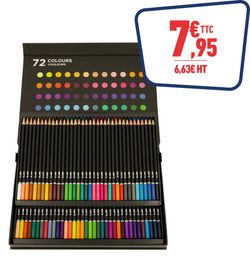 BOITE DE 72 CRAYONS DE COULEUR