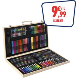 MALETTE ARTISTE 180 PIECES