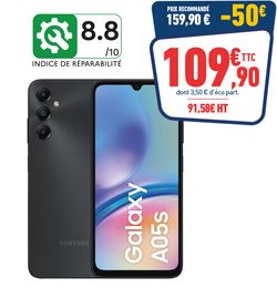 SAMSUNG A05S 4/64GO NOIR 4G DS