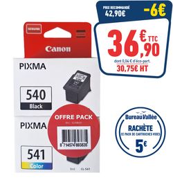 BUNDLE CARTOUCHE CANON PG-540 / CL-541