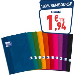 Cahier A4 96 pages