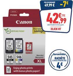 Pack de 2 cartouches d'encre