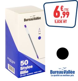 50 stylos bille