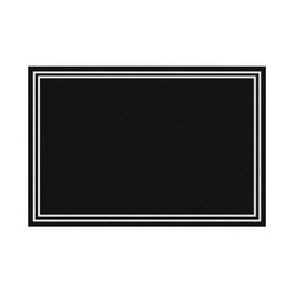 Plaque Ardoise Mélaminée Double Face 80x60 Cm – Tableau Noir Pour Menu, Promotions Ou Créativité