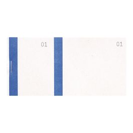 Blocs Vendeurs Exacompta 100 Feuillets Numérotés - Lot De 10 - Pour Tombola/Kermesse - Bleu