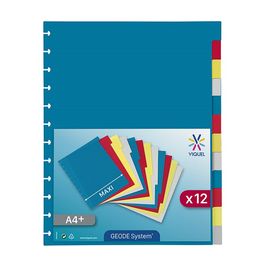 Pack Of 12 Maxi A4 Dividers With Special Perforation For Geode - View #3