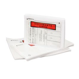 Pochette porte-documents en papier imprimée A5 format A4 PLIÉ EN 2