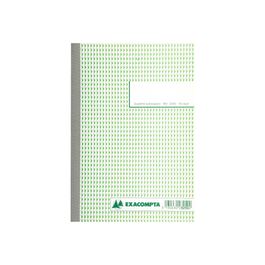 Stock Bureau - EXACOMPTA Manifold quadrillé 5x5 21x13,5cm 50 feuillets dupli autocopiants