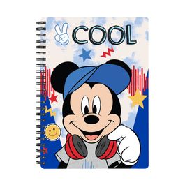 Cahier de textes Mickey - 18 x 22 cm - Bagtrotter