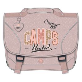 Cartable Camps Lovely 38 cm 2 compartiments rose Kid Abord Pas Cher Bureau Vallee