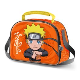 Sac à Goûter Isotherme Naruto 3D - 20.5x26x10 Cm, Bandoulière Ajustable, Pour école Et Pique-nique