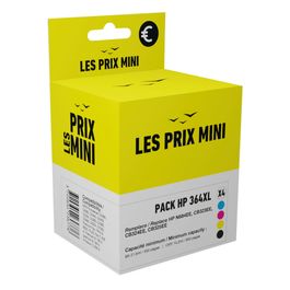Cartouche compatible HP 304XL - Pack de 2 - noir, cyan, magenta, jaune -  Uprint Pas Cher