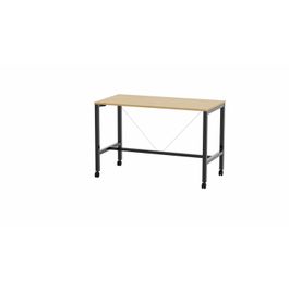 Dmora Holzkohlegrill Auf Rädern – Made In Italy, Schwarz/rot, 110x80x104 Cm, Inkl. Großem Grillrost