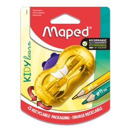 Maped Taille-crayon Croc Twist Bieber - 2 Tailles - Avec Bac Récupération