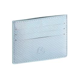 Porte-Cartes Kaa Exacompta - Étui 2 Cartes Format Crédit - Design Python Bleu-Vert - Pratique Et Durable