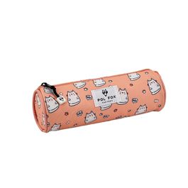 Trousse Ronde Hello 1 Compartiment Chat Pol Fox Pas Cher Bureau 