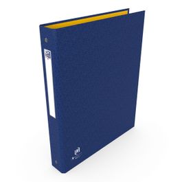 Classeur A4 Dos 40 Mm 4 Anneaux OXFORD - Couverture Bicolore Recycplus, Fabriqué En France