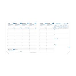 Quo Vadis - Calendrier Mural - 2026 - Français - Classic - 14 Mois De Décembre à Janvier - 55x43 Cm - Papier Clairefontaine Blanc - Fabrication Française