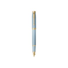 Stylo Plume Parker IM Writing Rituals - Vert Dégradé, Plume Moyenne, Encre Bleue - Coffret Cadeau élégant