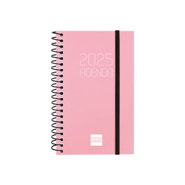 Finocam - Agenda Espiral Design Collection 2024 Semainier Horizontal Janvier 2024 - Décembre