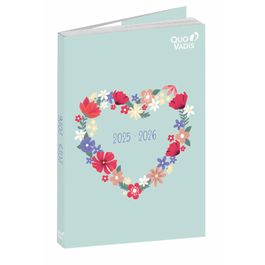 Agenda Scolaire Quo Vadis 2025-2026 - Eurotextagenda Journalier Multilingue Sora - 12x17 Cm - 4