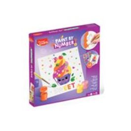 Maped Creativ – Pittura Con Numeri Kawaii Food: L'artista è Servito!