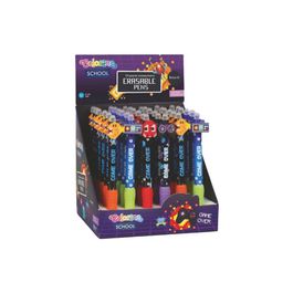 Lot De 6 Stylos Gel Effaçables 0.5mm - Encre Thermosensible, Gomme-Bille, Motifs Mignons Animaux