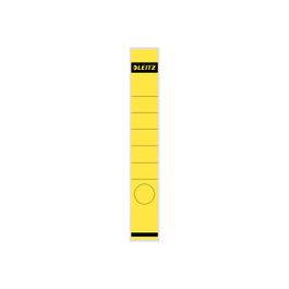Étiquettes Auto-adhésives Leitz Pour Classeurs à Levier - Lot De 100, Rouge, 61,5x285 Mm, 4 Lignes D'écriture