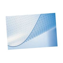 Tapis De Protection De Sol Floortex Computex - 120x90cm - Vinyle Antistatique Sans Phtalates - Pour Chaises De Bureau Sur Moquette - Transparent