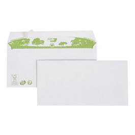 Boîte De 500 Enveloppes Élections Vertes Format 30 (90x140 Mm) - Papier Recyclé 80g/m² Certifié FSC