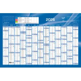 2025-2026 Calendrier De Bureau,Calendrier Mensuel 2026 Format Compact