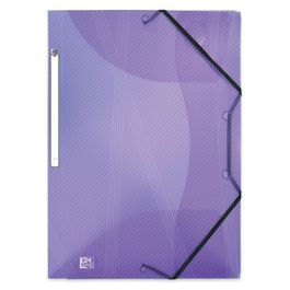 Chemises à Anneaux ELBA Polyvision - PP 0.7 Mm Transparent - Pour ~300 Feuilles A4 - Vert - Lot De 12