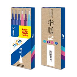 Recharge Stylo Frixion Pilot Frixion - Recharges Roller Effaçable 0.7mm - Lot 8 Couleurs - Encre Thermosensible - BLS-FR7 Frixion 4 Couleurs - 5