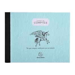 Carnet de position du compte bancaire, format 11 x 15 cm – e
