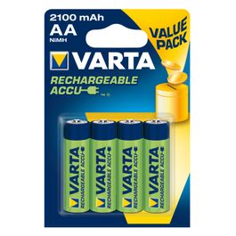 VARTA Accu power - 4 piles alcalines rechargeables - AA LR06 Pas