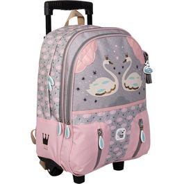 Sac a dos a roulettes Magic Swan 2 compartiments Kid Abord Pas Cher Bureau Vallee