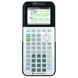 Calculatrice graphique TI83 Premium - Edition Python Pas Cher