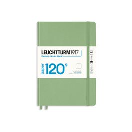 Agenda Semainier LEUCHTTURM1917 2026 - Format A5 (moyen) - Couverture Rigide Sauge - Pages Hebdomadaires Avec Notes