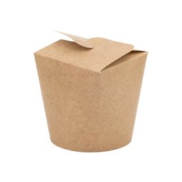 MB Pack - 450 boîtes alimentaires en carton brun - 80 ml - jetable Pas ...