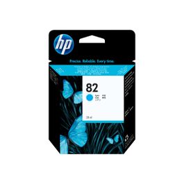 HP 82 - Cyan - cartouche d'encre originale Pas Cher | Bureau Vallée