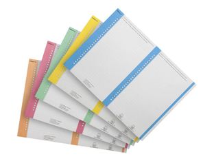 L'Oblique N°8 - Taco de pestaña de archivador (paquete de 540)