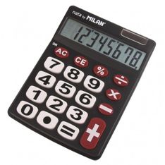 Milan calculadora 8 digitos teclas grandes