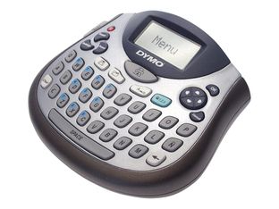 DYMO LetraTag LT-100T - Etiquetadora - B/N - térmica directa - rollo (1,2 cm) - cortador - impresión de 1 línea, impresión de 2 líneas, reloj en tiempo real
