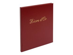 Exacompta Balacron - Livre d'or 21 x 19 cm - disponible dans différentes couleurs